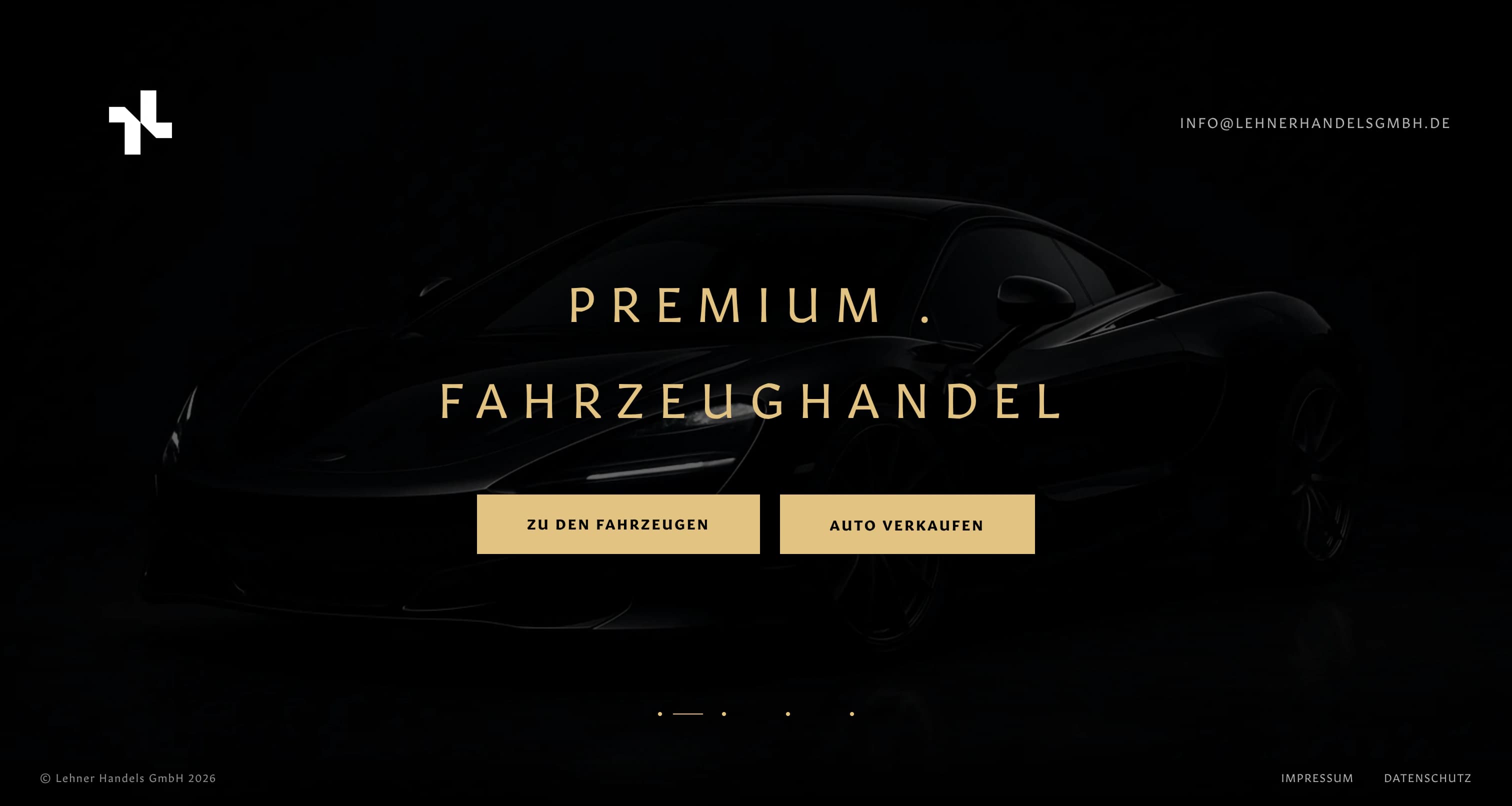Lehner Handels GmbH: automotive website
