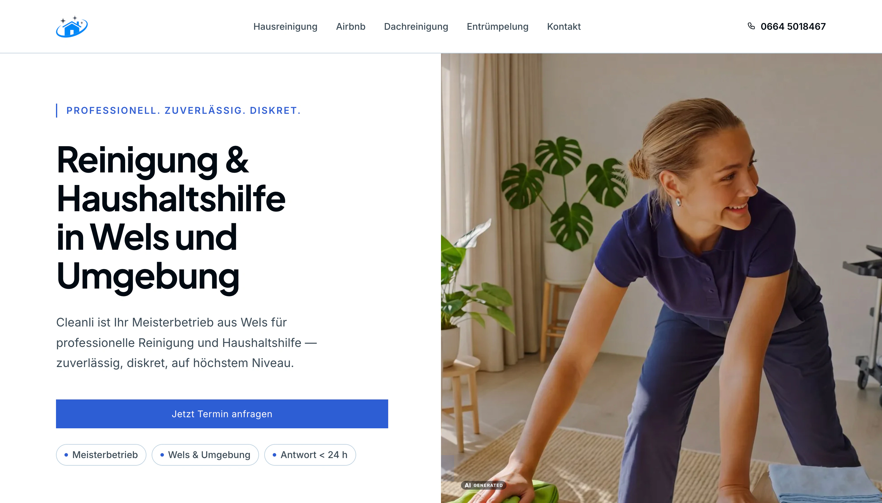Cleanli: Lokale Dienstleistungen